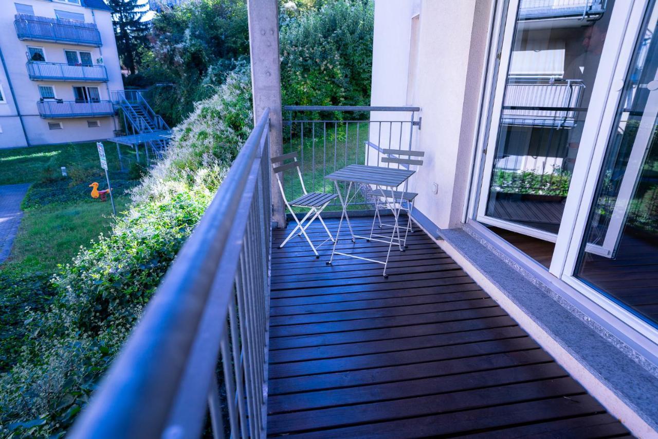 Design Apartment - Balkon - Induktionskochfeld - Zentral Dresden Exteriör bild